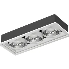Models triple ceiling light